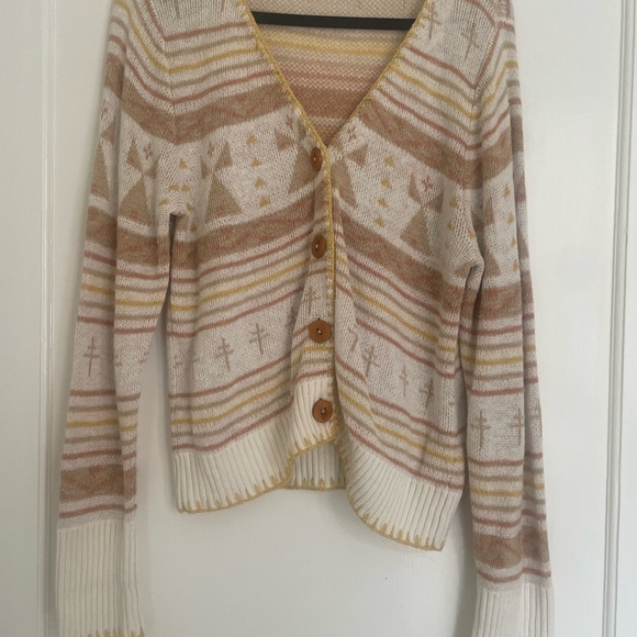 Faherty Sweaters - Faherty Homeland Cardigan Dragonfly Path Multicolor Button-Up Cardigan